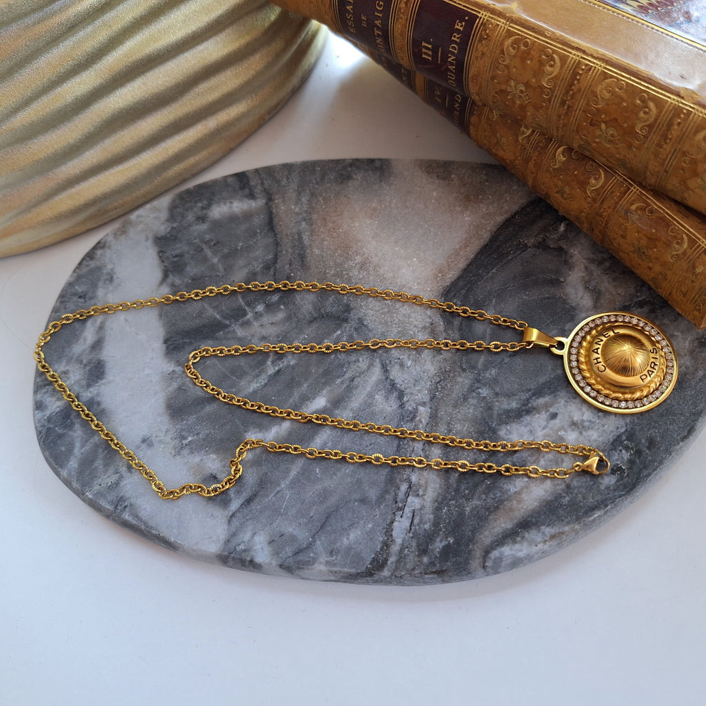Collana Ana - Creazione artigianale Relux con componente vintage upcycled