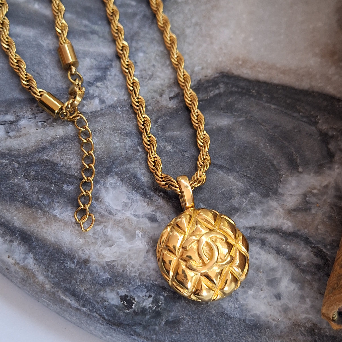 Collana Claire - Creazione artigianale Relux con componente vintage upcycled
