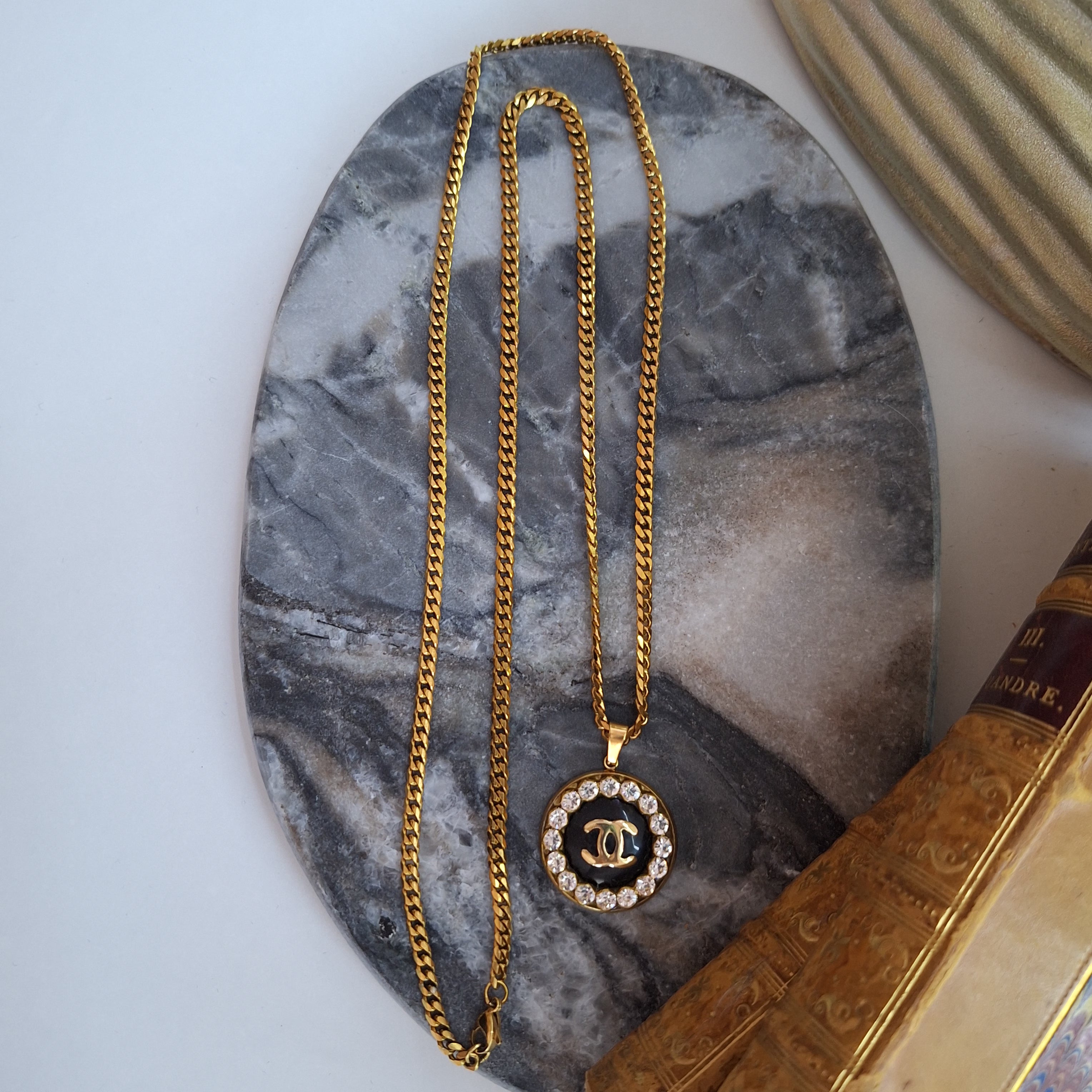 Collana Ellis - Creazione artigianale Relux con componente vintage upcycled