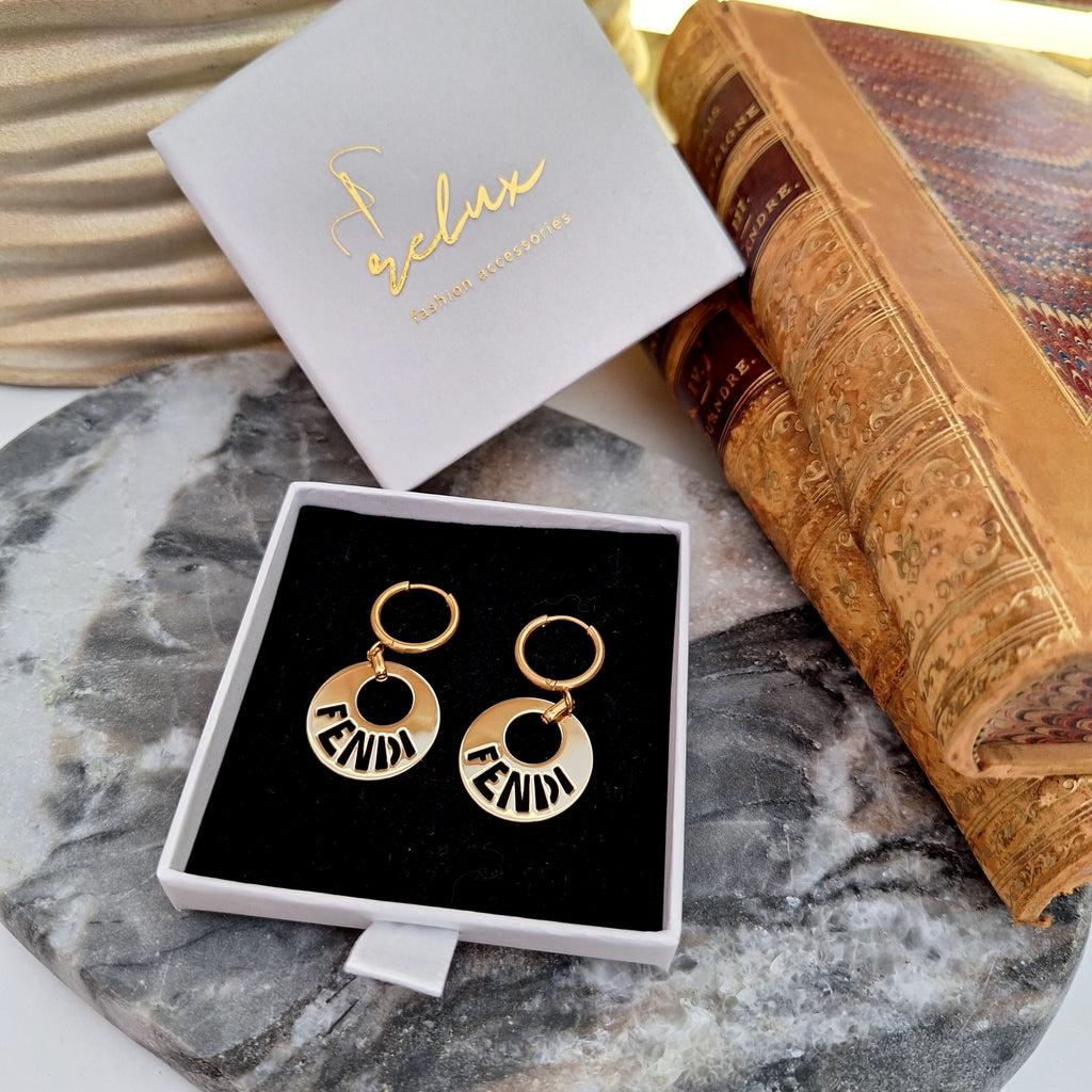 Mary Earrings - Relux handcrafted design with upcycled vintage components