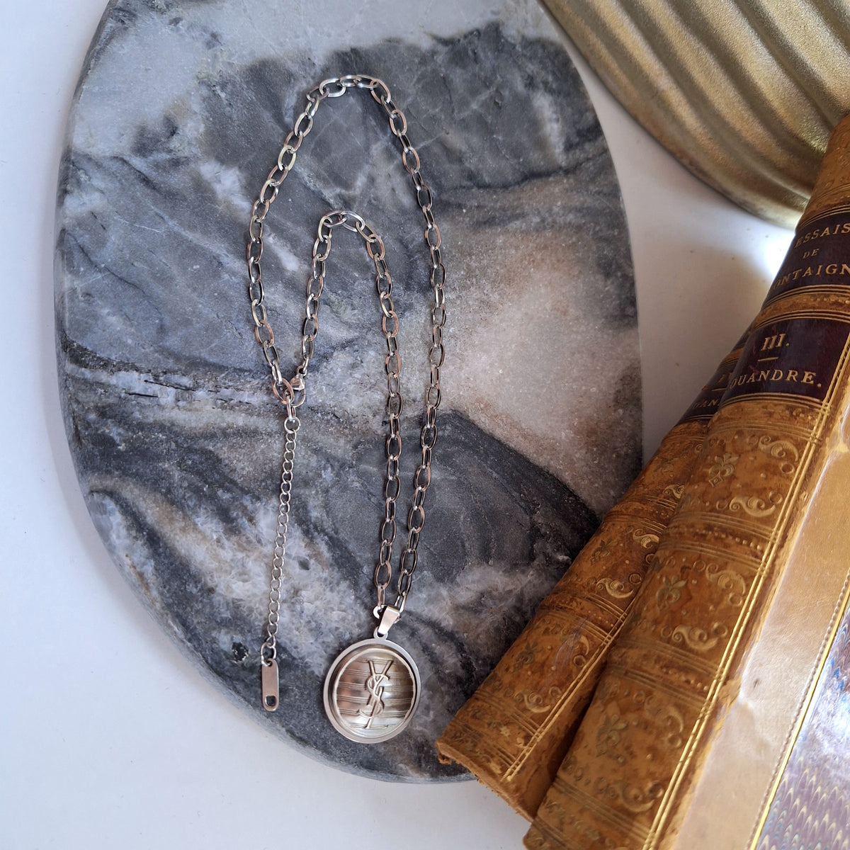 Collana Blair - Creazione artigianale Relux con componente vintage upcycled
