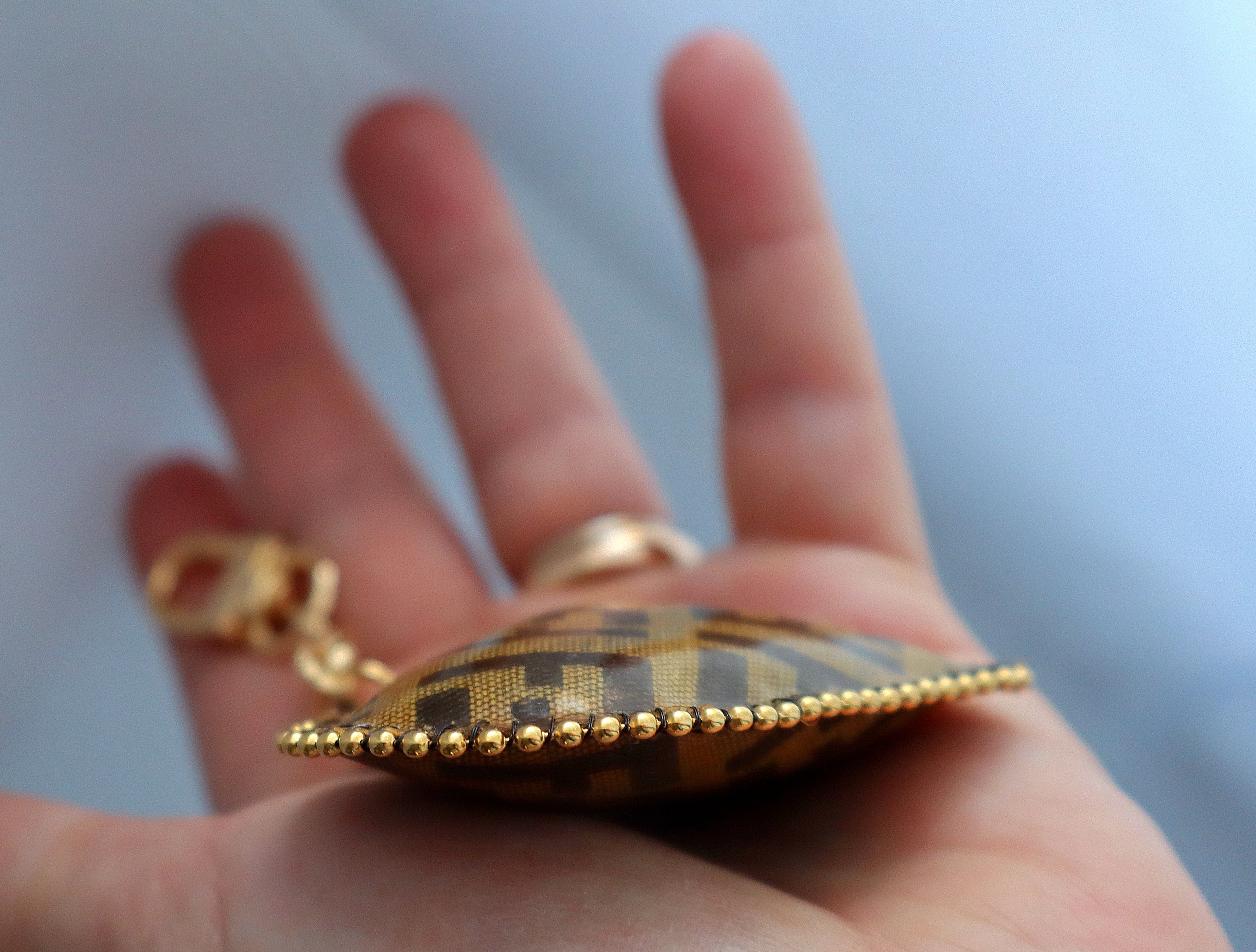 Portachiave Cuore Upcycled