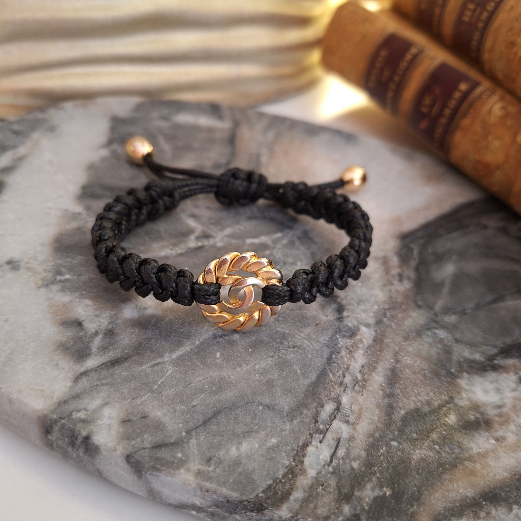 Odel Bracelet - Relux handcrafted creation with upcycled button