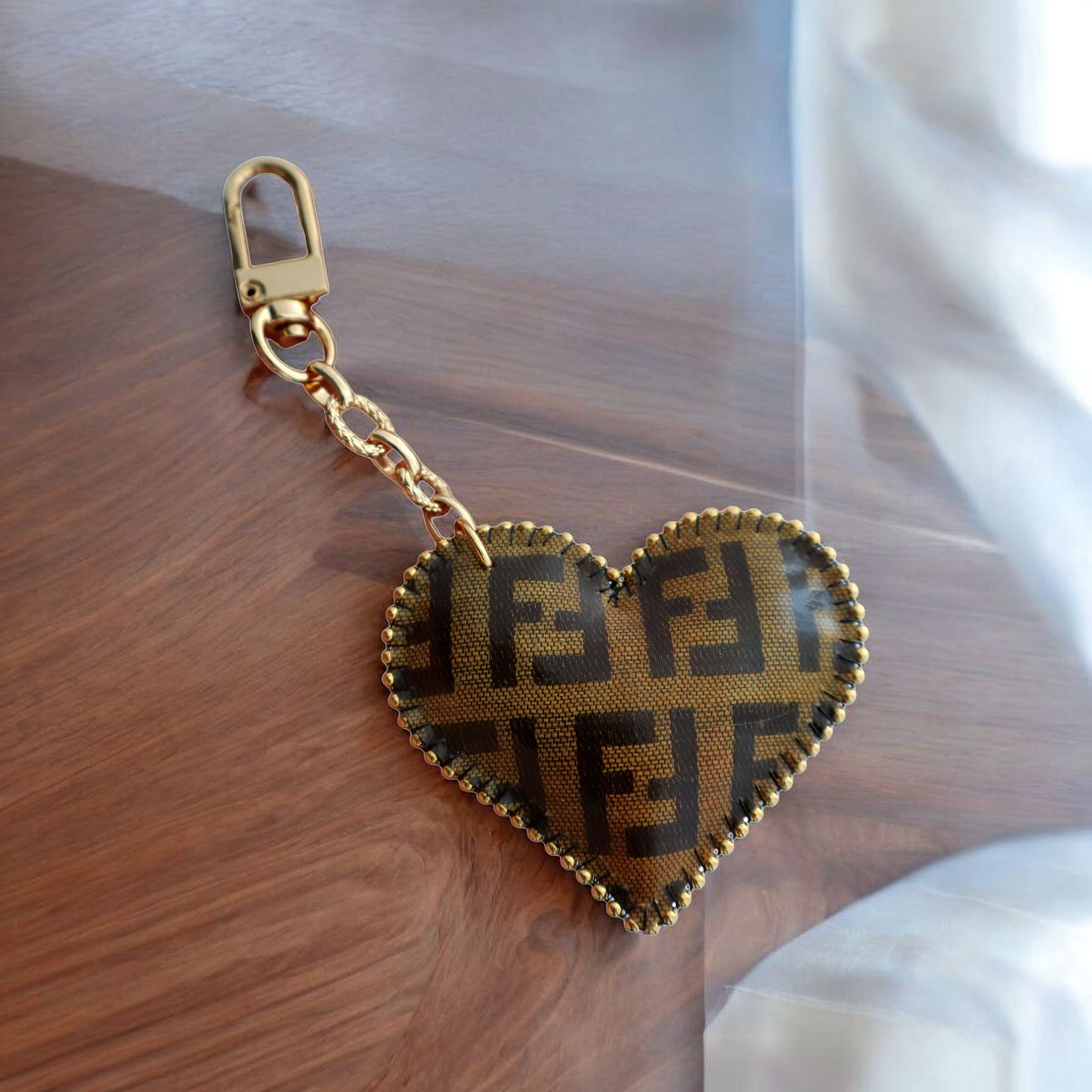 Portachiave Cuore Upcycled