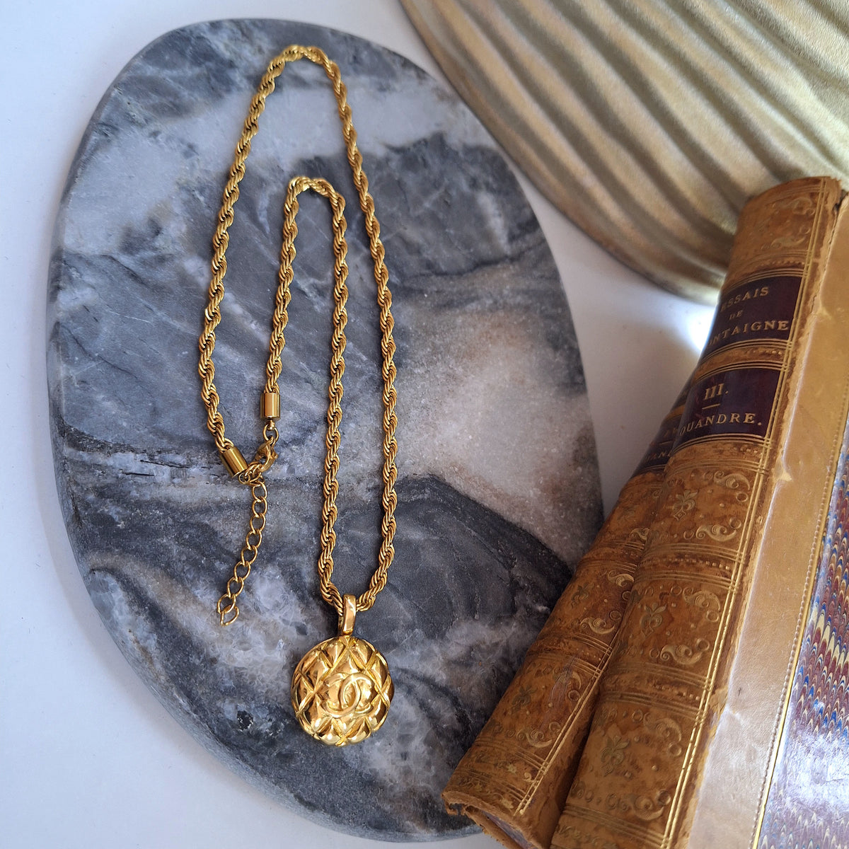 Collana Claire - Creazione artigianale Relux con componente vintage upcycled