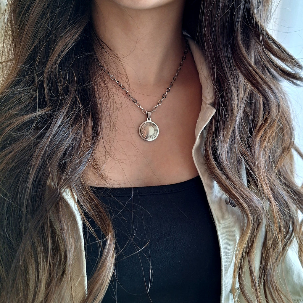 Collana Peri - Creazione artigianale Relux con componente vintage upcycled