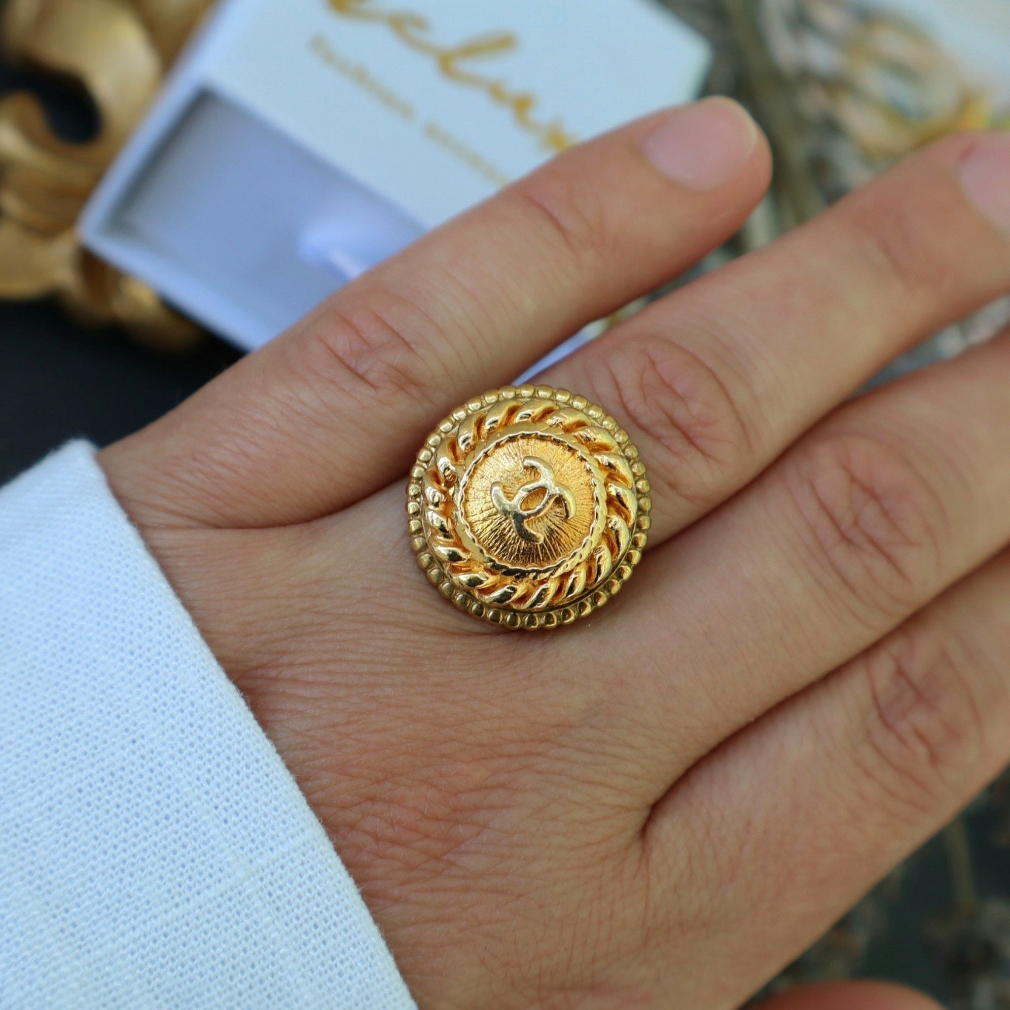 Anello "Jade" Upcycled