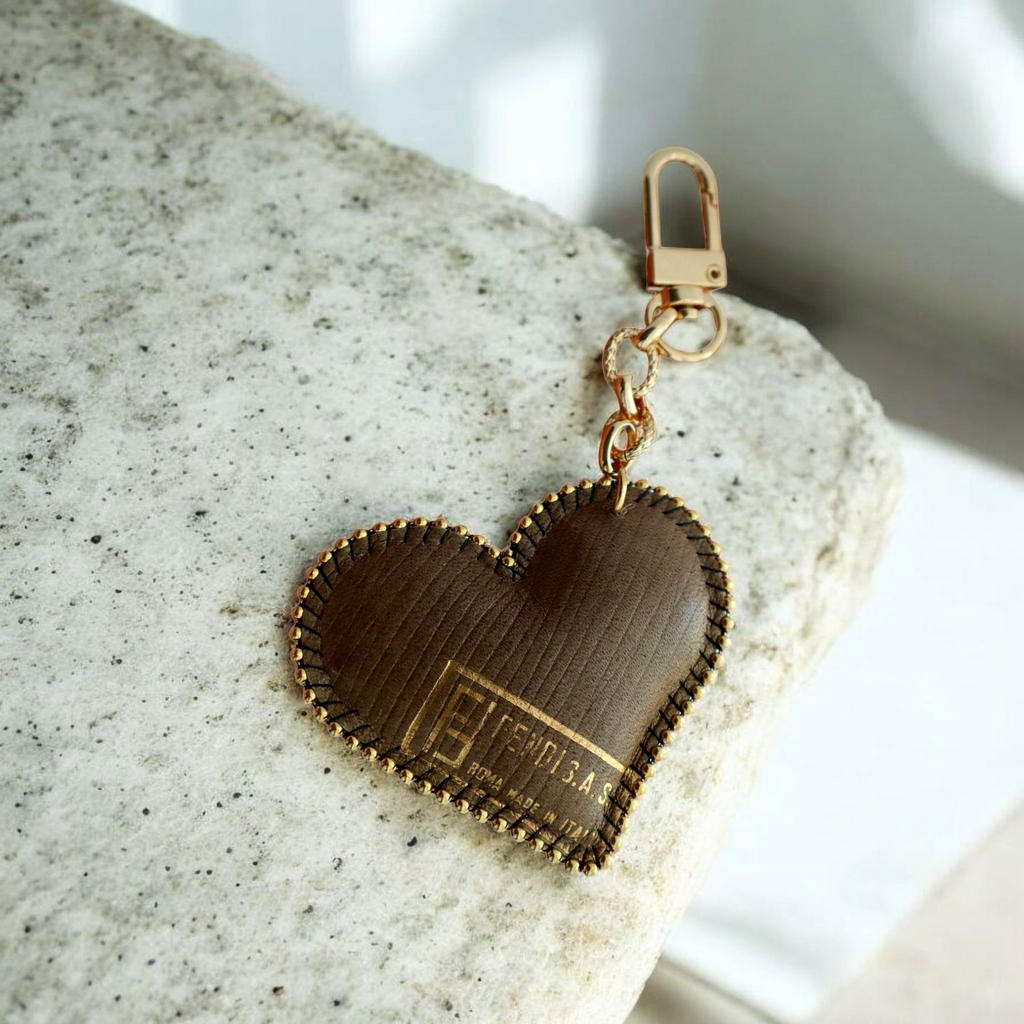 Portachiave Cuore Upcycled