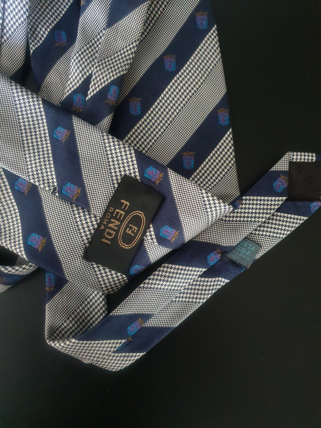 Scrunchie "Quinn" Upcycled