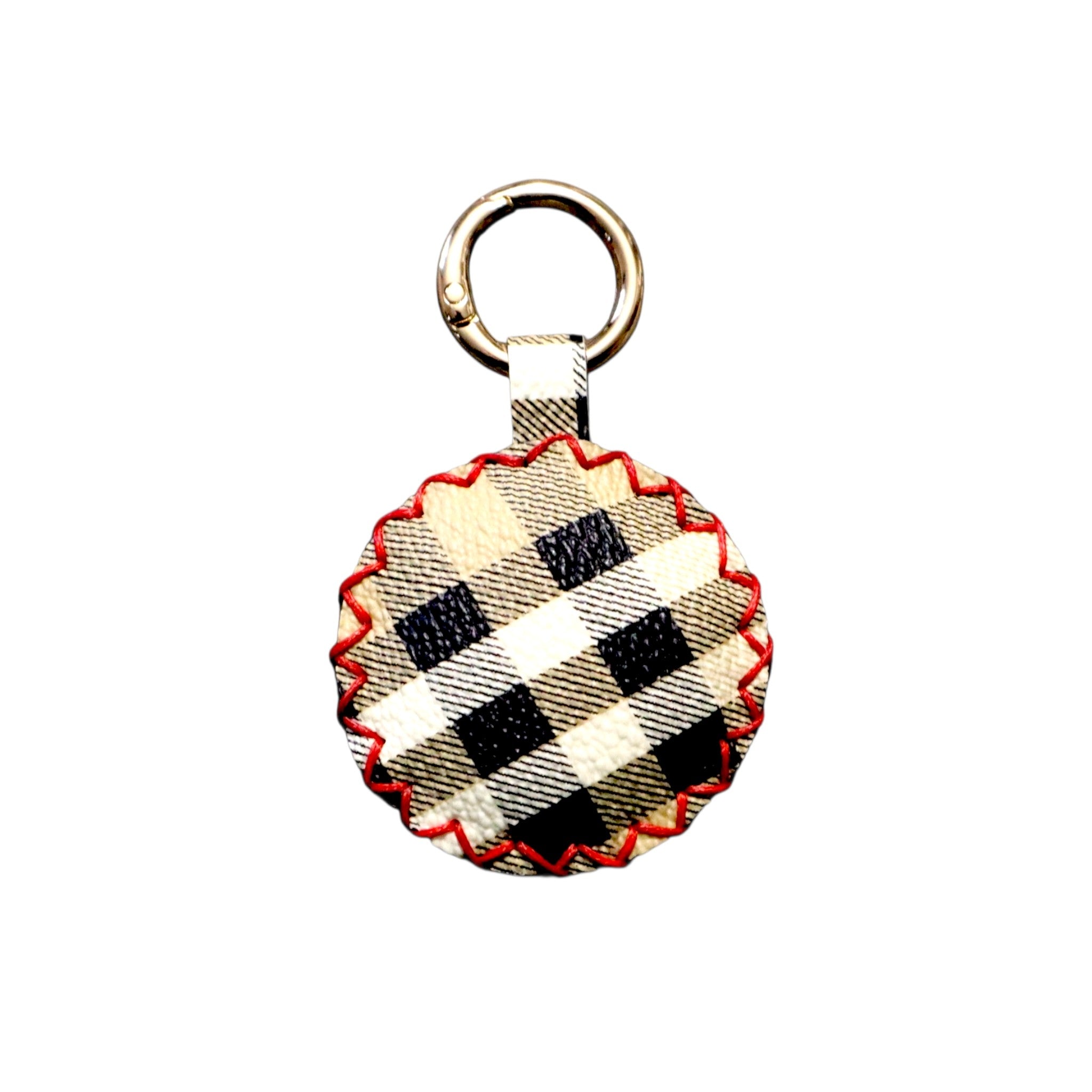 Portachiavi "Berry" Upcycled Monogram