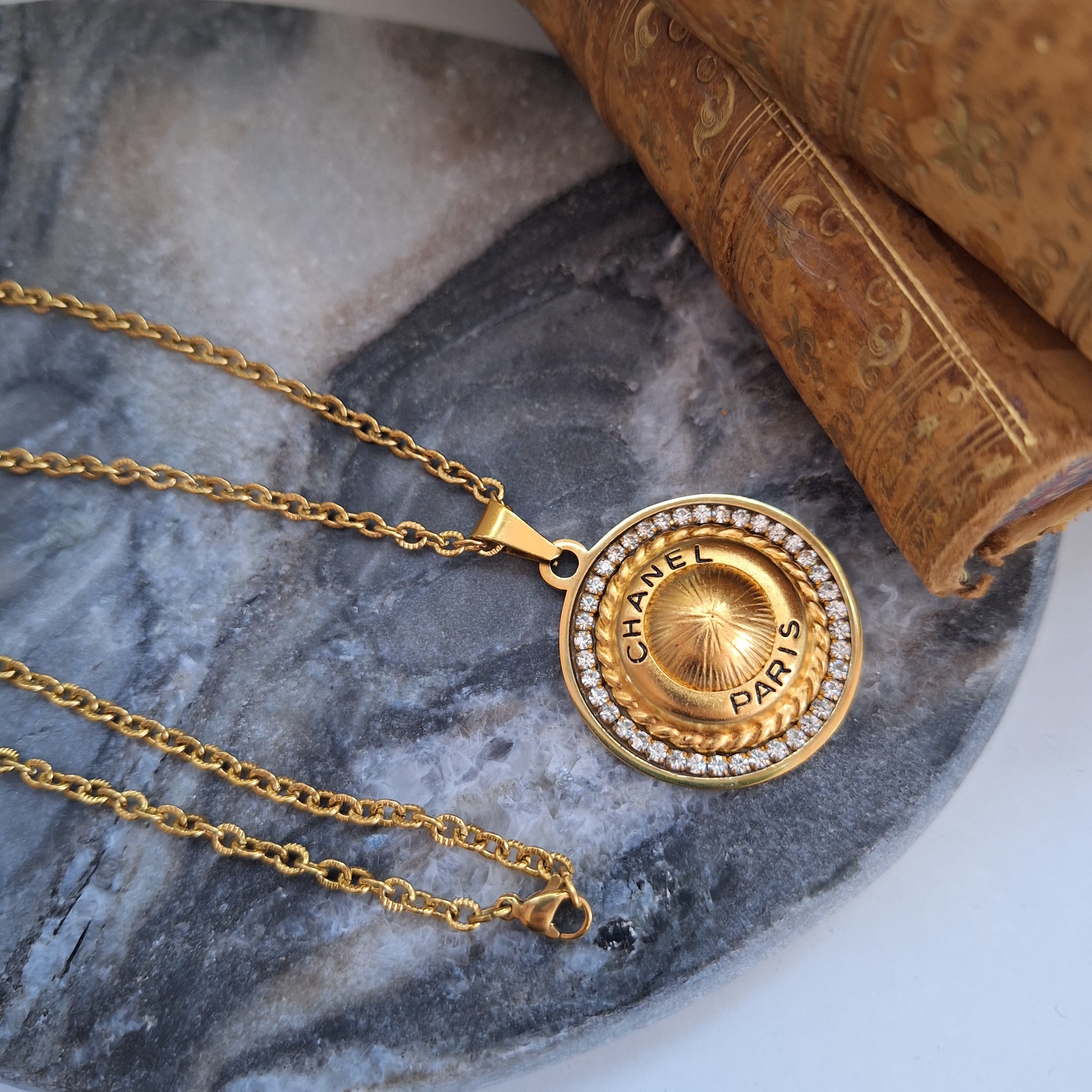 Collana Ana - Creazione artigianale Relux con componente vintage upcycled