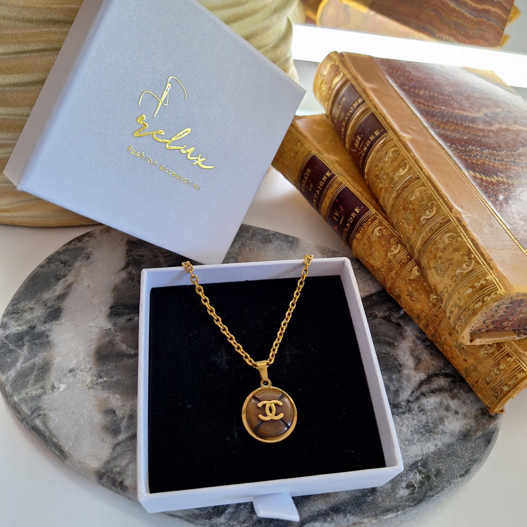 Collana Olga - Creazione artigianale Relux con componente vintage upcycled