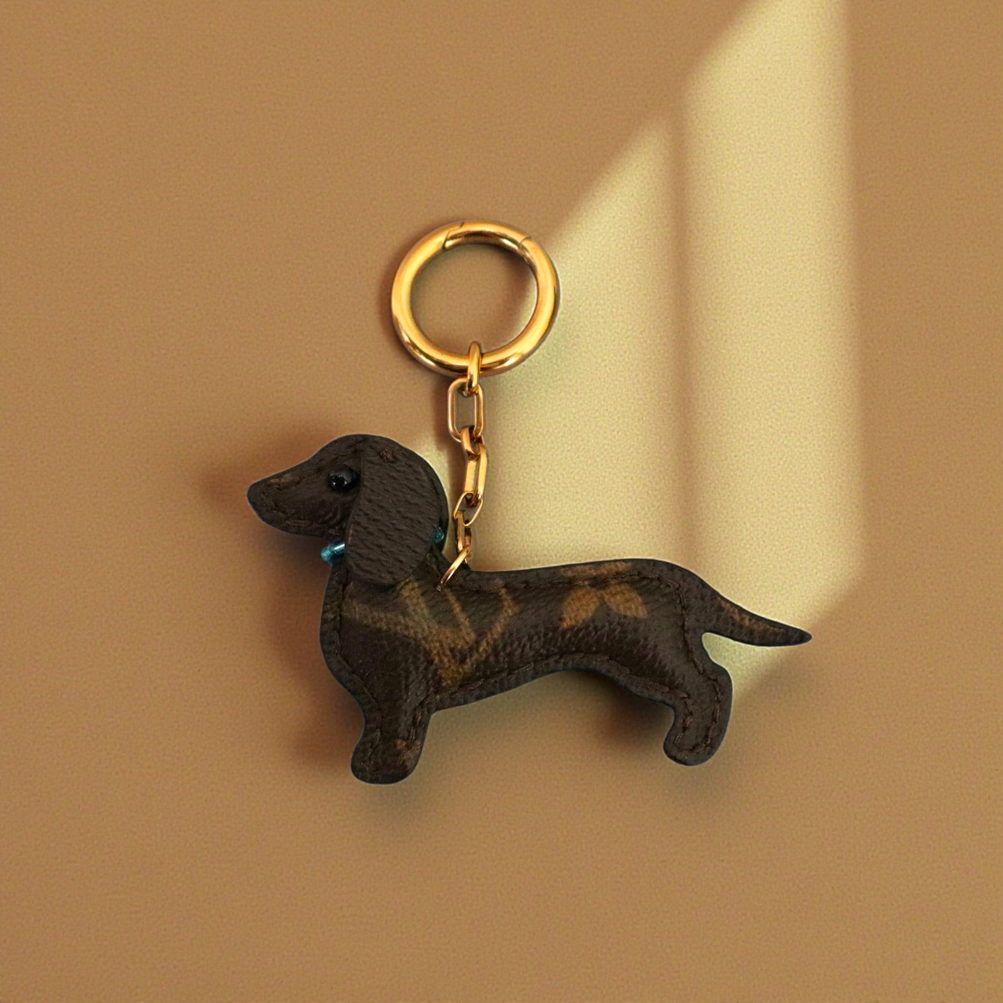 Portachiave "Bassotto" – Vintage Upcycled