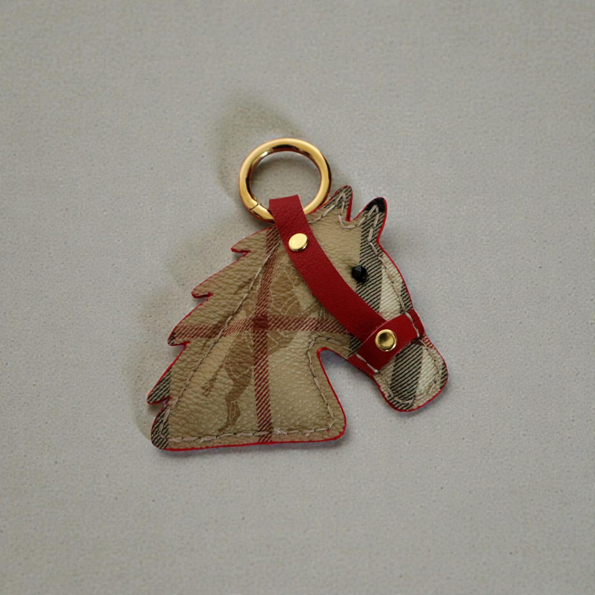 Portachiave Cavallo Upcycled