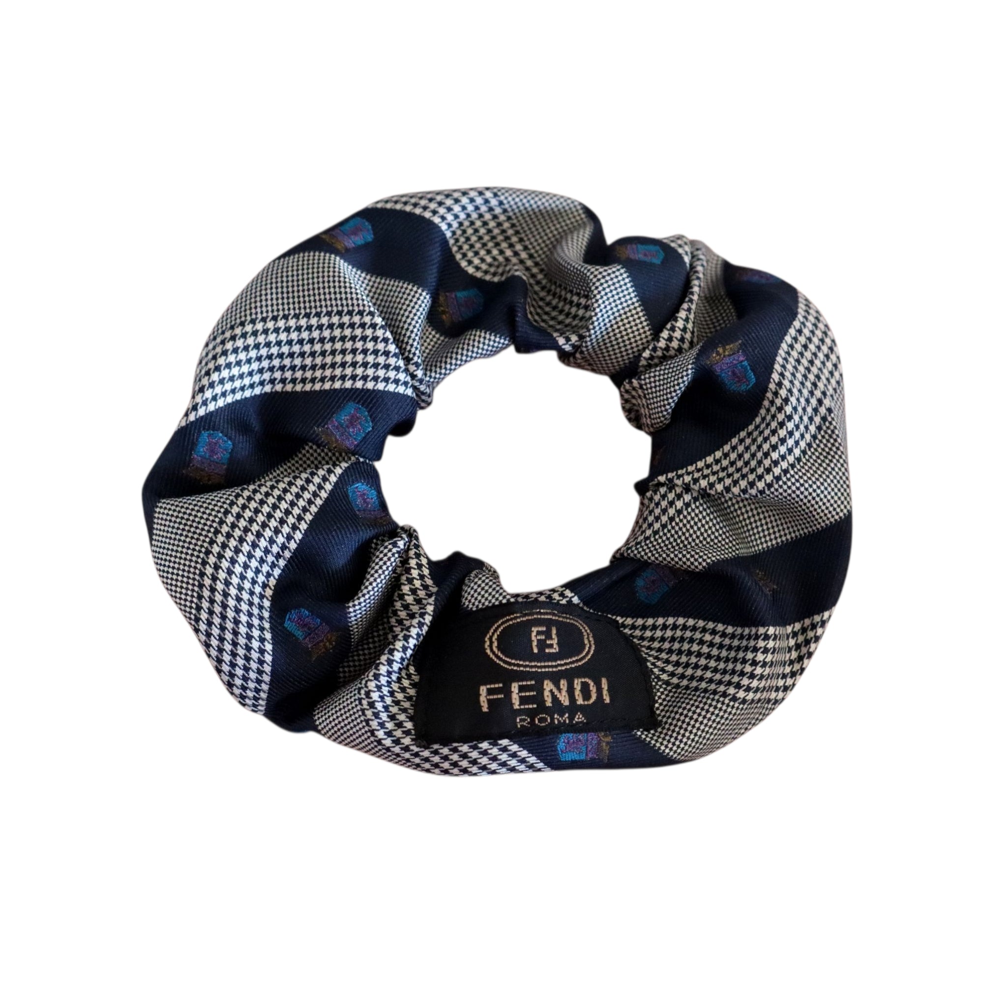 Scrunchie "Quinn" Upcycled