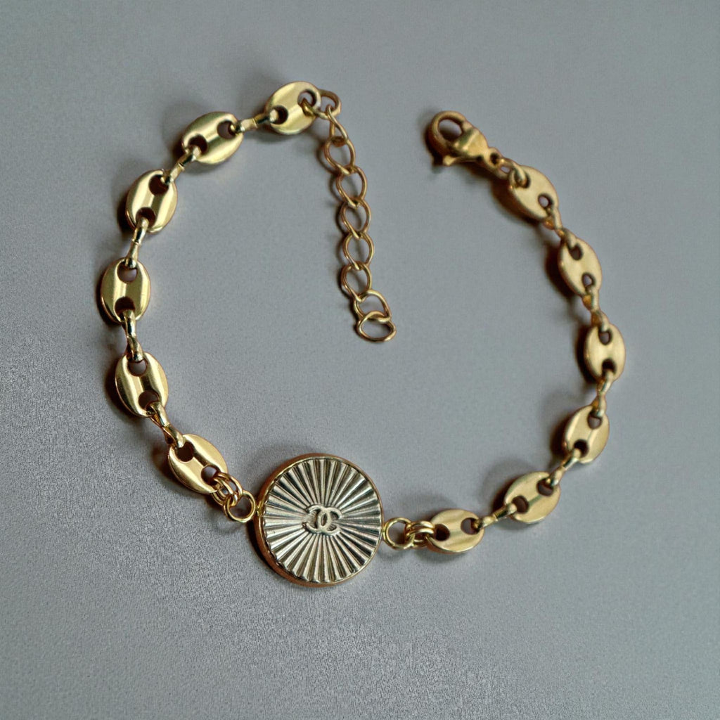 Bracciale "Ruby" Upcycled