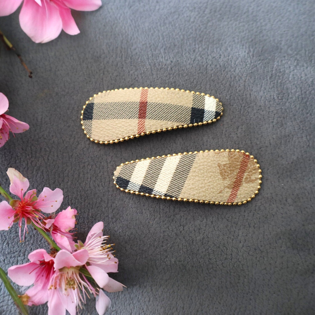 Fermagli in Tela Vintage Upcycled