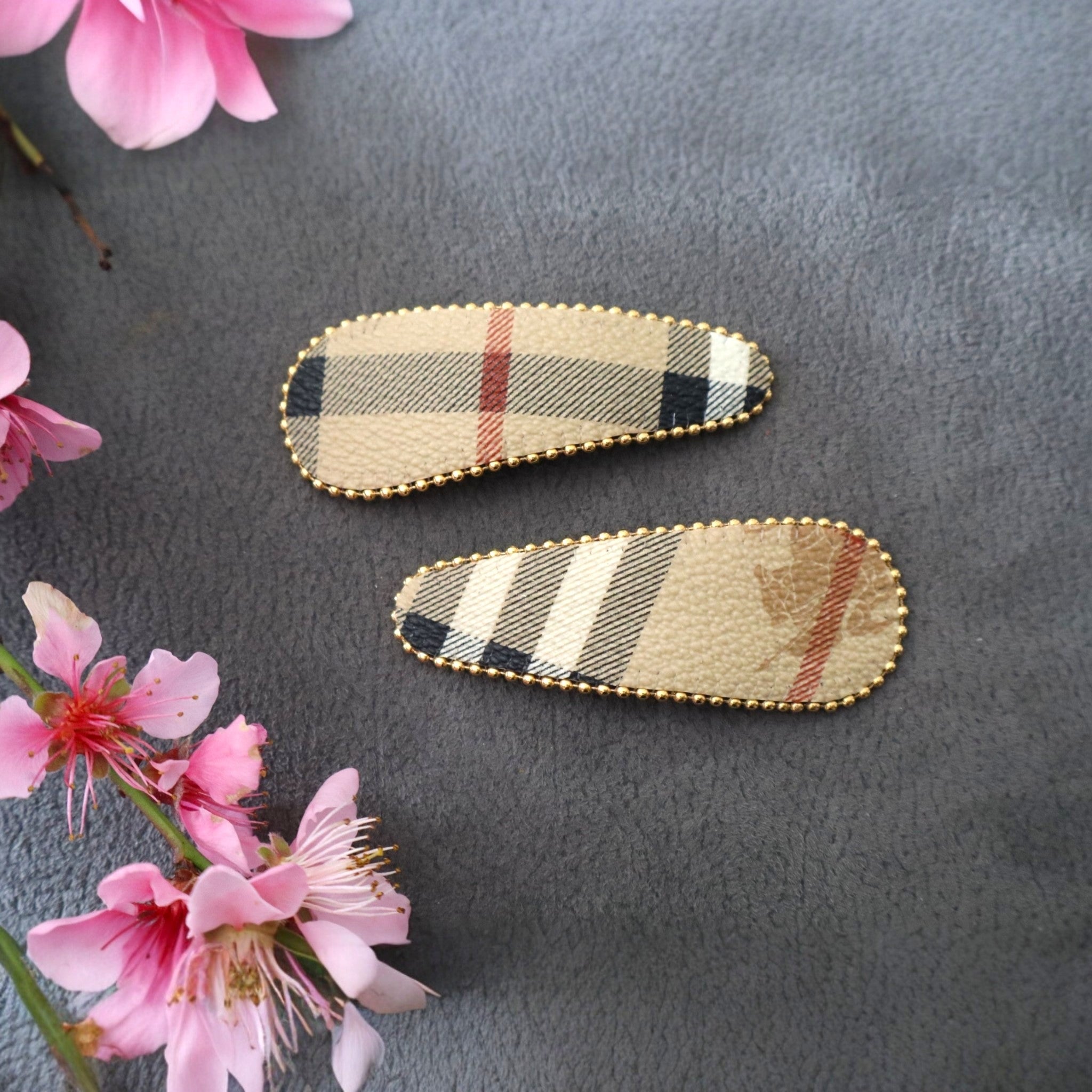 Fermagli in Tela Vintage Upcycled