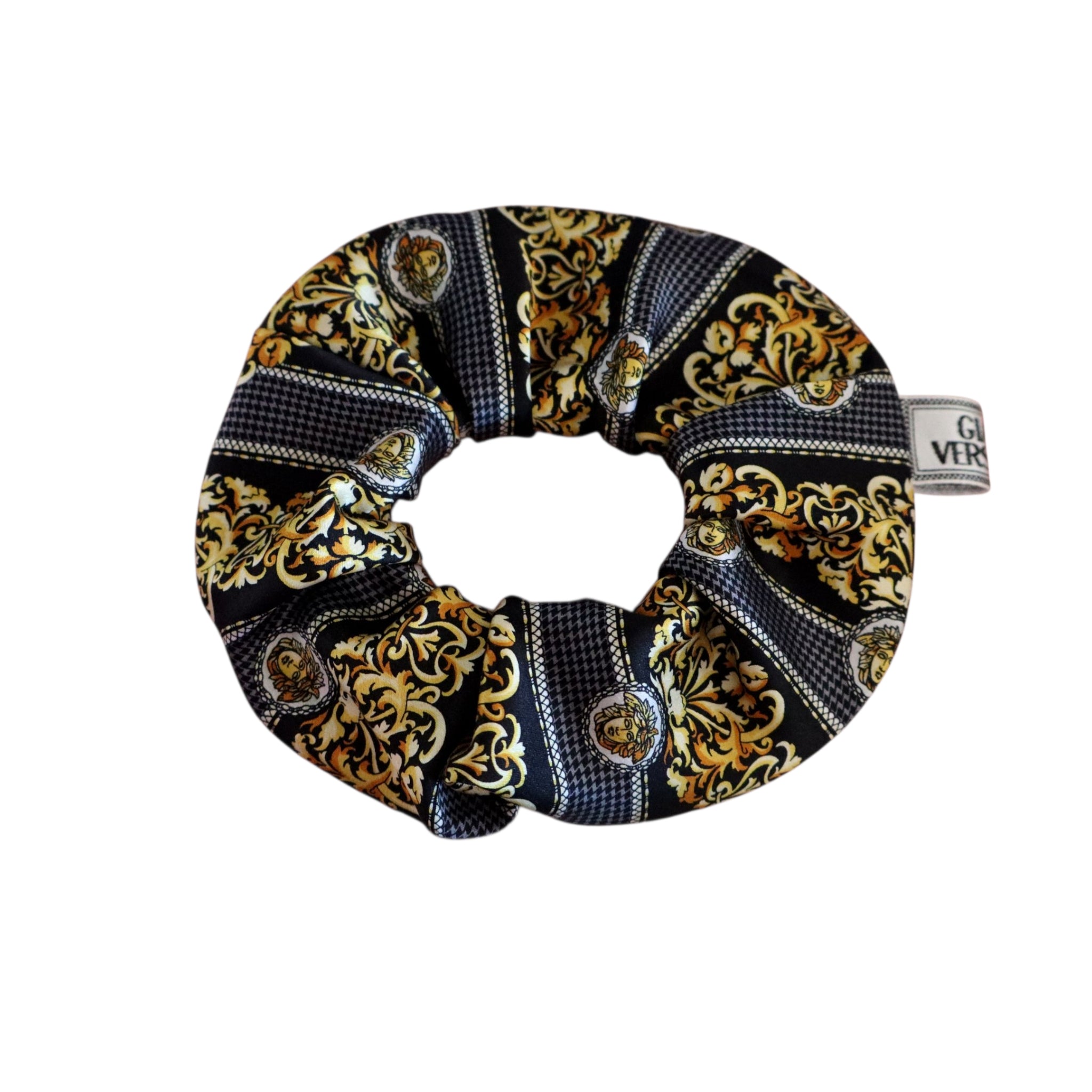 Scrunchie "Kennedy" Upcycled