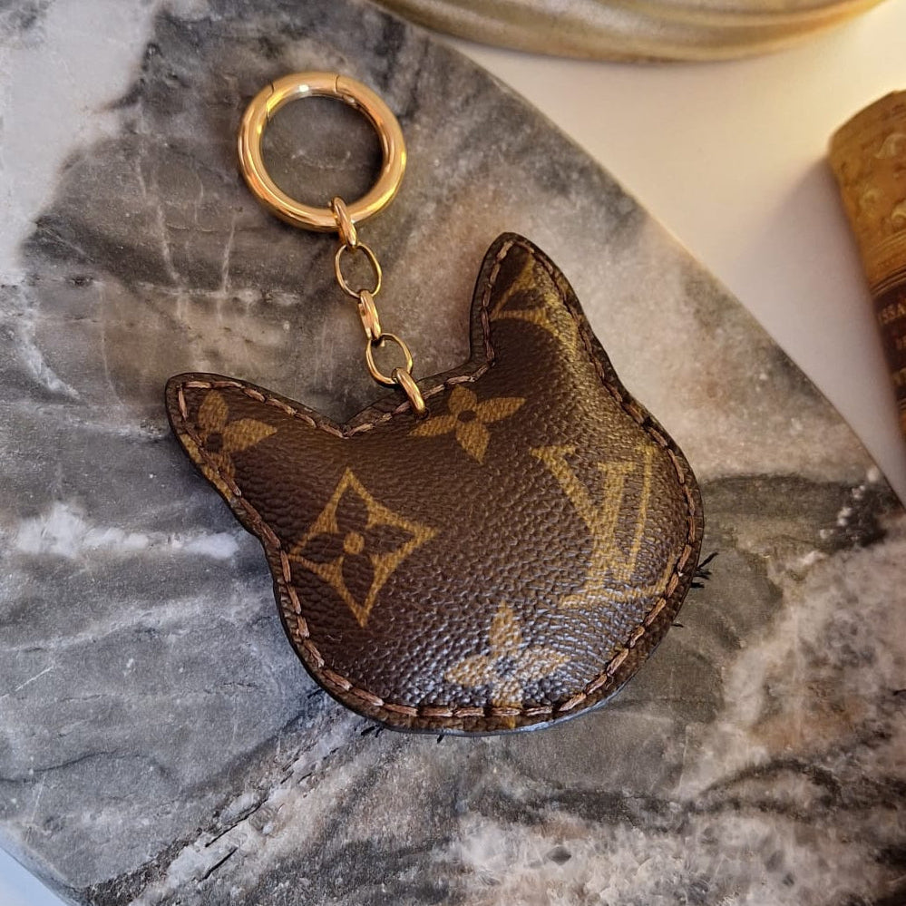 Portachiavi Mimi - Creazione artigianale Relux in pelle vintage upcycled