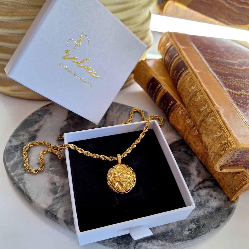 Collana Claire - Creazione artigianale Relux con componente vintage upcycled