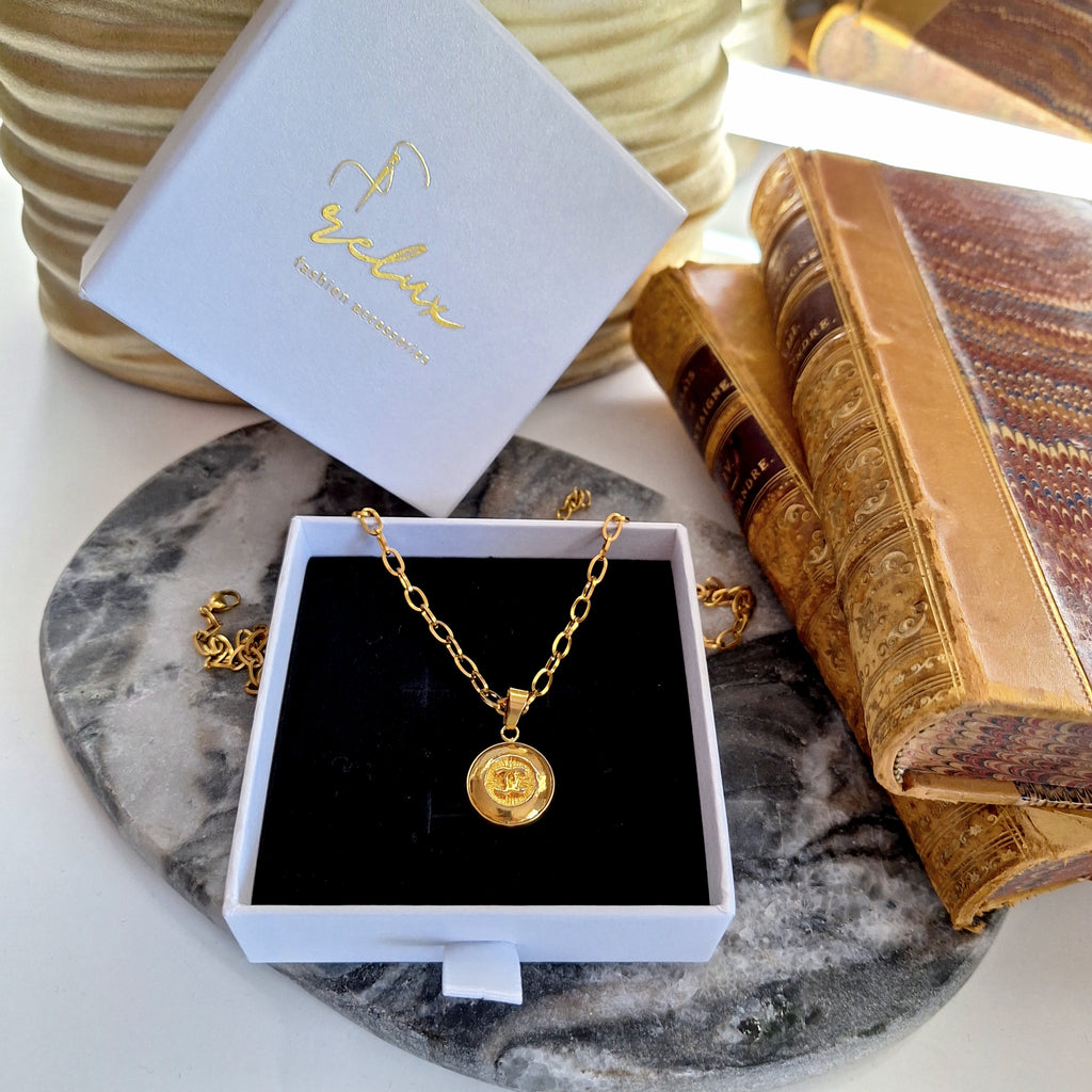 Collana Ilsa - Creazione artigianale Relux con componente vintage upcycled