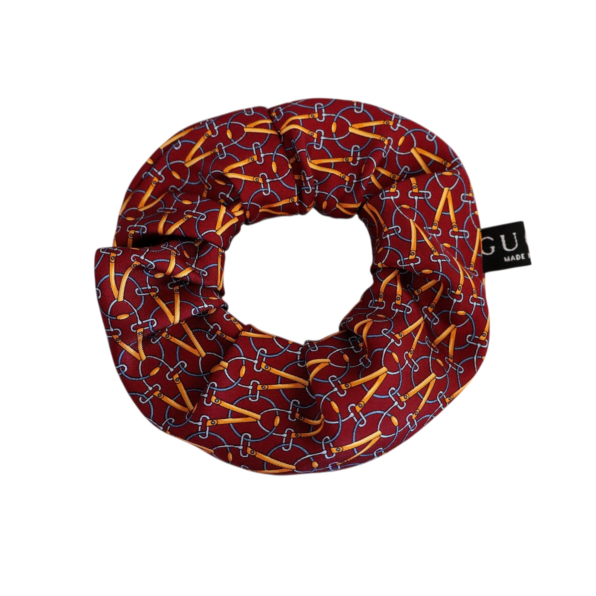 Scrunchie "Scarlett" Upcycled