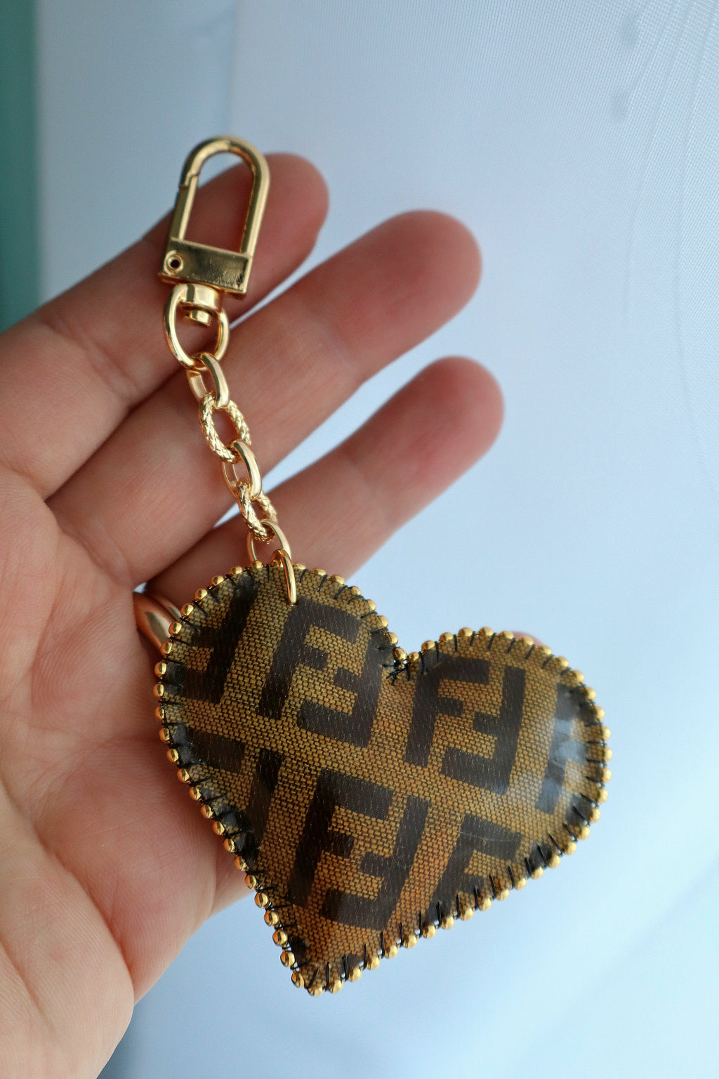 Portachiave Cuore Upcycled