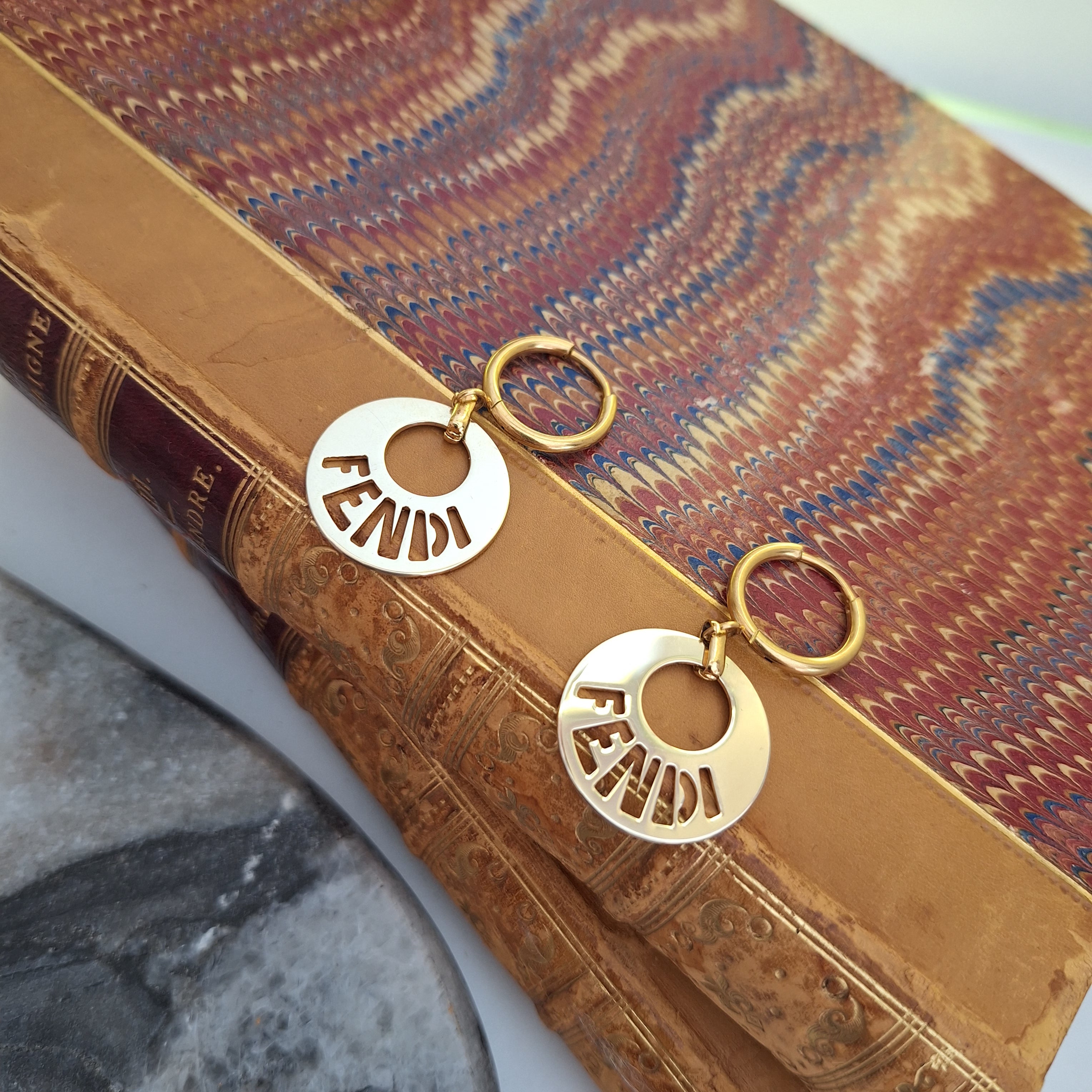 Mary Earrings - Relux handcrafted design with upcycled vintage components