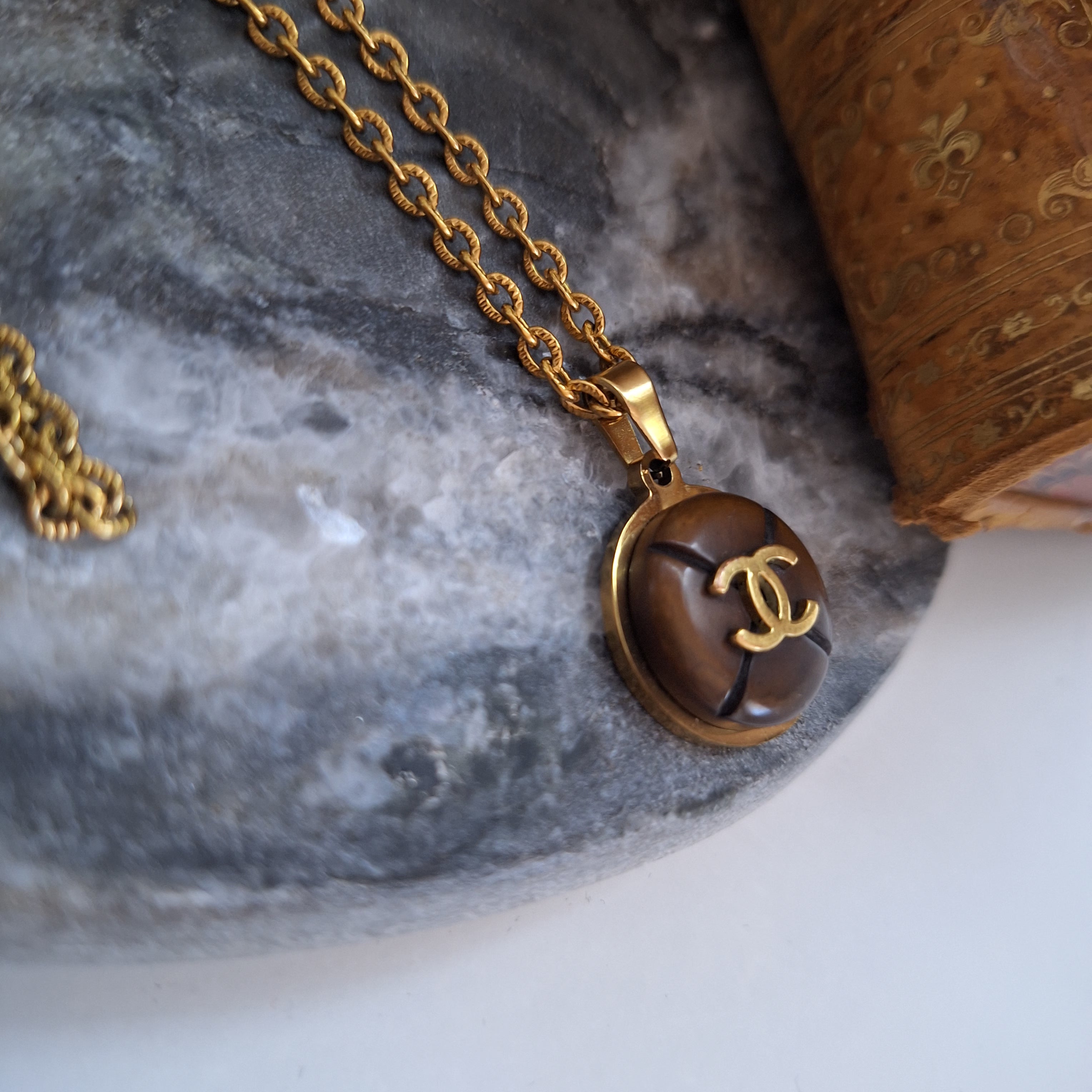 Collana Olga - Creazione artigianale Relux con componente vintage upcycled