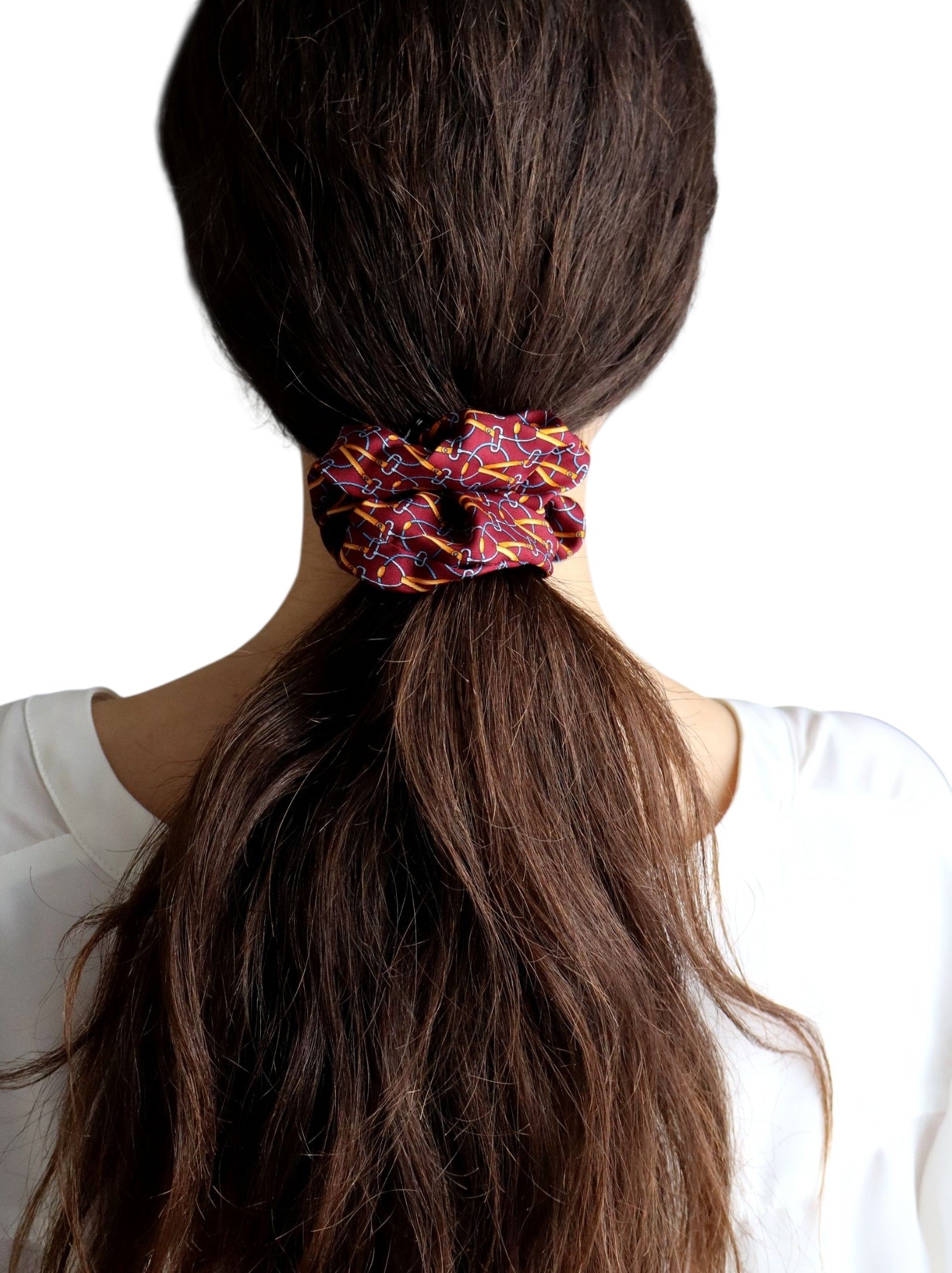 Scrunchie "Scarlett" Upcycled