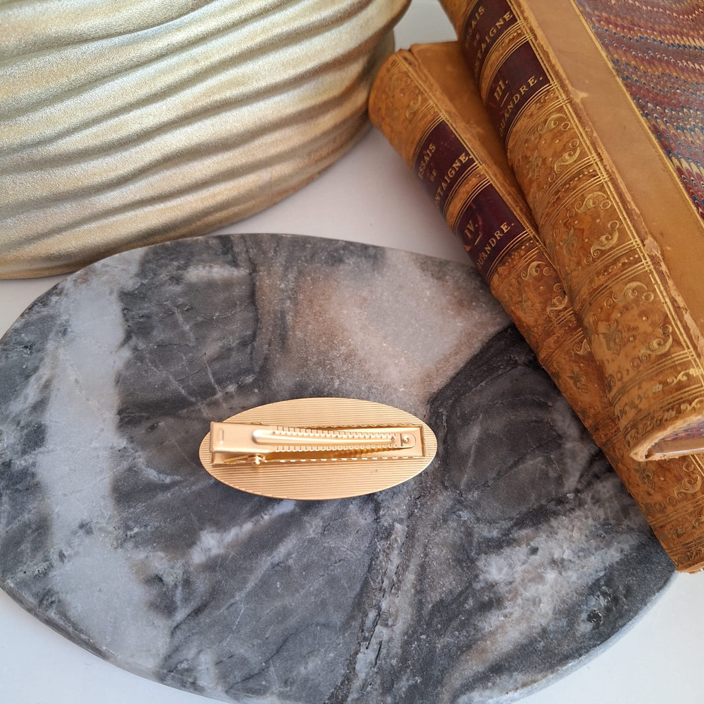 Accessorio per capelli Rysa - Creazione artigianale Relux in stoffa vintage upcycled