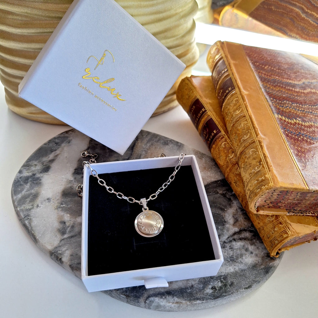 Collana Peri - Creazione artigianale Relux con componente vintage upcycled