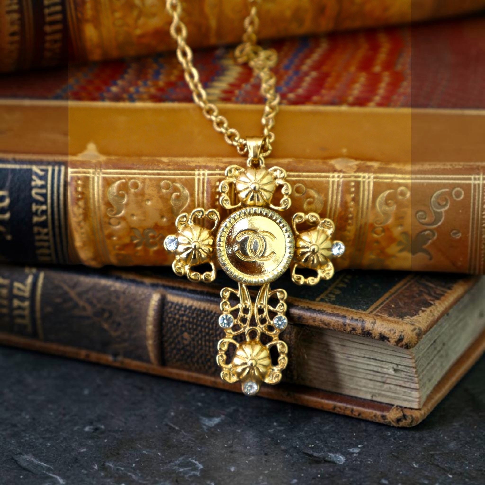 Collana Croce Upcycling