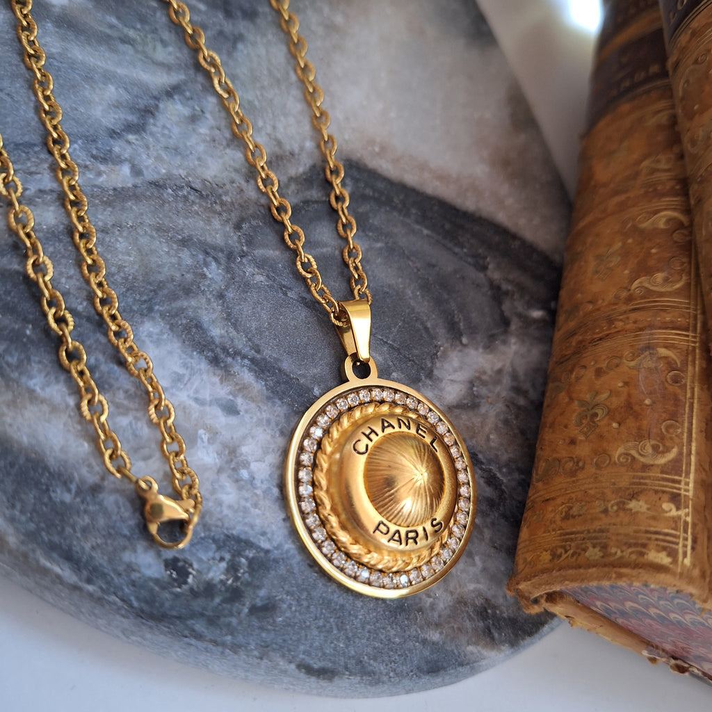 Collana Ana - Creazione artigianale Relux con componente vintage upcycled